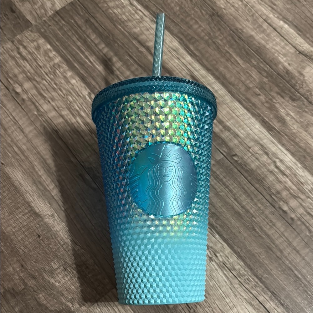 Starbucks Grande Blue Ombre Tumbler with Straw